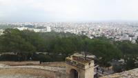 Palma de Mallorca (Festung Castell de Bellver - Ausblick auf die Stadt)