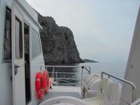 auf dem Boot Richtung Puerto de Soller 