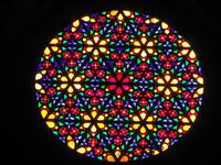 Die Rosette der Kathedrale von Palma