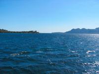 Mit der Motorboot nach Platja Formentor- Formentor Strand.