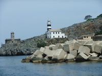 Die Hafeneinfahrt von Port de Soller