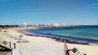 Zeit für Mittagspause und Strandspaziergang an der Platja Es Pujols