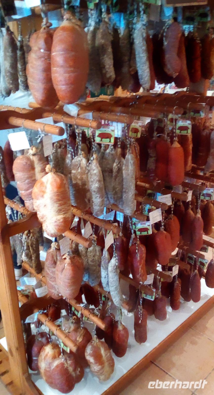 Wurstspezialitäten in Mahón