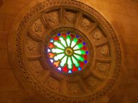 DSCN2064  Rosettenfenster in San Salvator