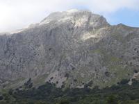 der höchste Berg Mallorcas= Puig Major mit 1.445 Meter