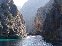 Schiffsfahrt von Port de Soller nach Sa Calobra - Blick auf 