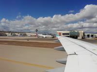 Landung am Flughafen in Palma
