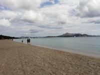 Am Strand von Alcudia