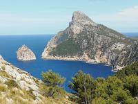 Blick zur Insel Colomer