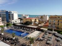 Ein letzter Blick vom Hotel