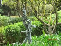 Garten Marivent Statue Miro