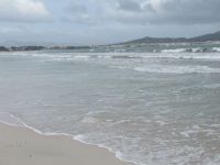 Strand Alcudia Blick Polenca