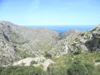 Aussichtspunkt- Blick auf Serpentinen