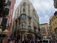  Palma - erbautes Haus von Gaudi in der Altstadt