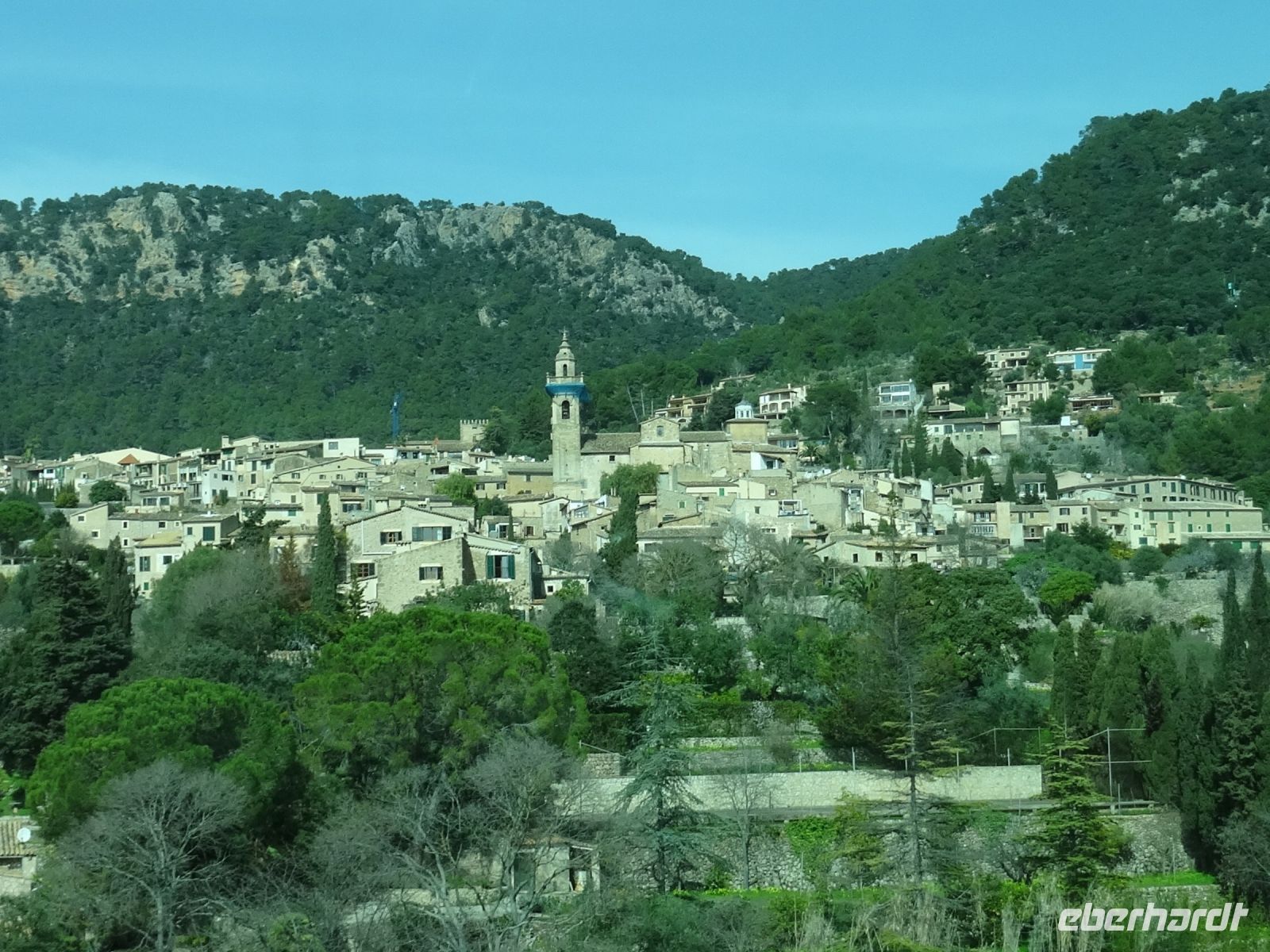 Blick auf Valldemossa