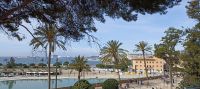 Blick auf den Hafen Palma