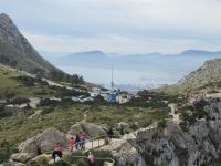Kap Formentor Blick Bucht Polenca