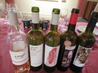 ... nach der Verkostung ... alles leer