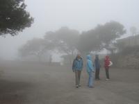 Nebellandschaften am Kloster San Salvador