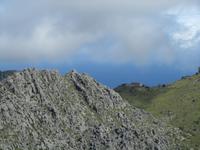 Ausblick während der Fahrt nach Sa Calobra