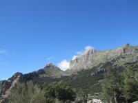 Ausblick während der Fahrt nach Sa Calobra