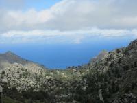 Ausblick während der Fahrt nach Sa Calobra