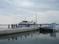 Vor der Schifffahrt von Port den Pollenca nach Playa de Formentor