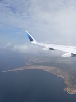 Anflug auf Palma de Mallorca