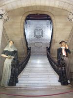 Eingang zu Rathaus von Palma de Mallorca