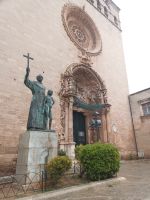 Statue von Junípero Serra -Franziskaner-Missionar, Palma de Mallorca