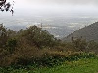 Blick von dem Tafelberg - immer noch im Nebel - Mallorca