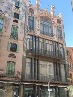 Fassaden in unterschiedlichen Stilen -  Palma de Mallorca