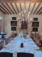 Der gedeckte Tisch im Landhaus Els Calderers - Mallorca