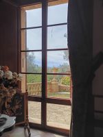 Blick auf die Terrasse  - Landhaus Els Calderers - Mallorca