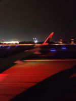 Landung am Flughafen Frankfurt am Main