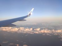 und über den Wolken - Flug von Mallorca nach Frankfurt 
