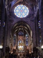 Das Hauptaltar in der Kathedrale von Palma de Mallorca