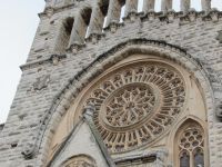 Soller - Kirche Sant Bartomeu - die Rossette - Mallorca