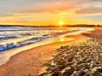 Sonnenuntergang am Can Pastilla Beach