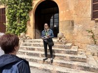 Landgut Camino Els Calderers mit Maria