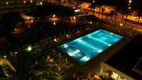 Pool Bei Nacht