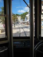 Blick aus der Straßenbahn