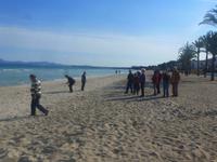 am Strand von Alcudia