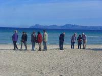 am Strand von Alcudia