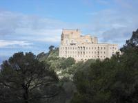 Das Kloster im Sonnenschein
