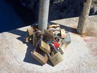 Verliebte hinterlassen ihre Spuren