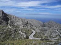 Die Serpentinen nach Sa Calobra