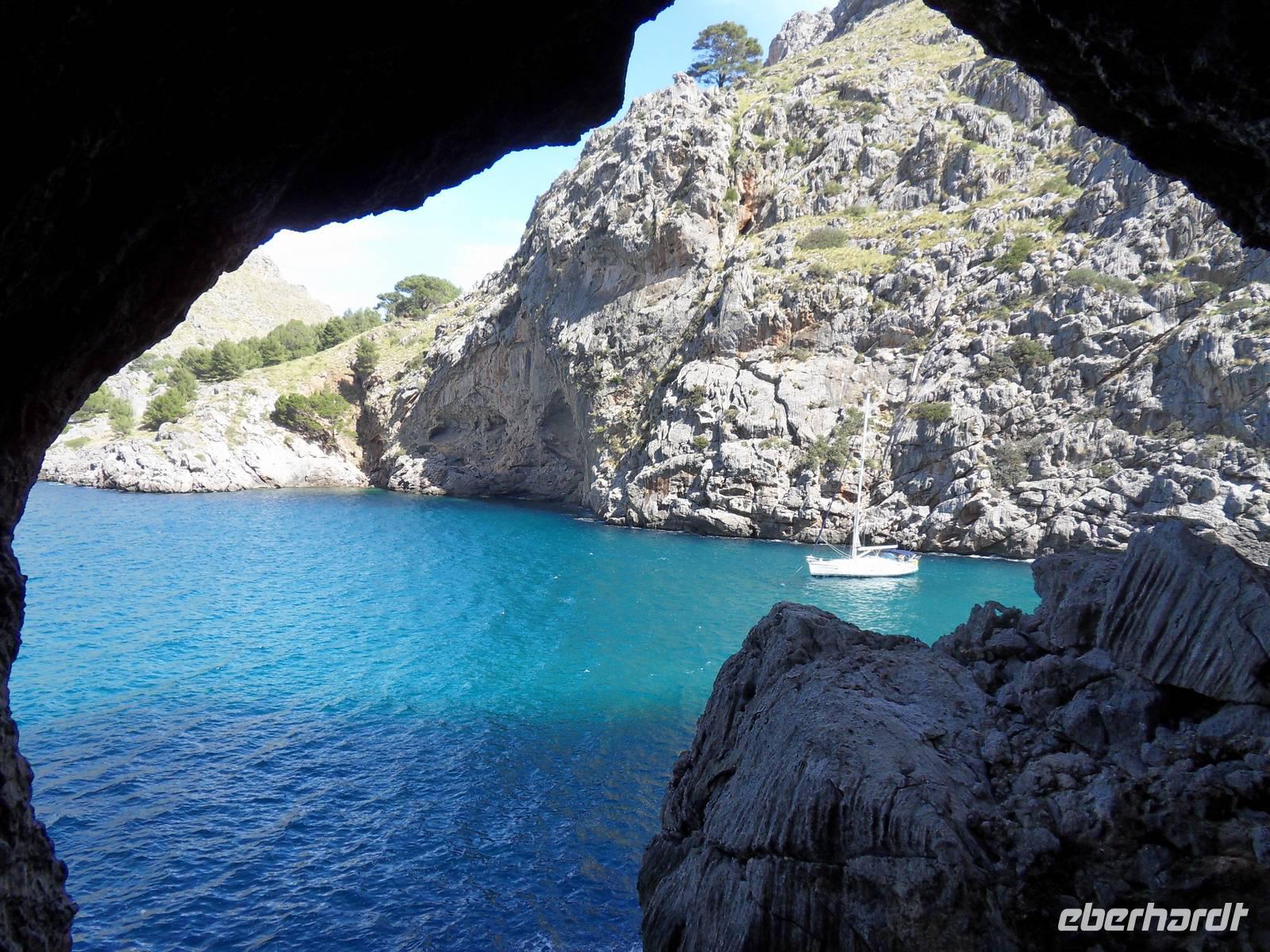 Im Tunnel zwischen Sa Calobra und Torrent de Pareis