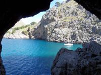 Im Tunnel zwischen Sa Calobra und Torrent de Pareis