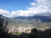 Blick zurück auf Soller